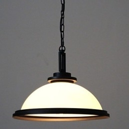 Pendellamper Rustikk Hytte Metallmaling Svart