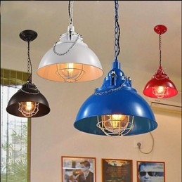 Metalljernlampe Med Enkelt Hode I Potte