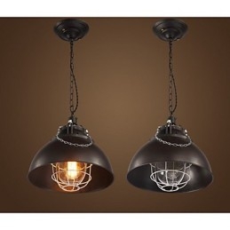 Metalljernlampe Med Enkelt Hode I Potte