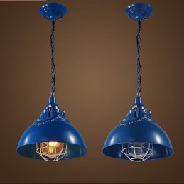 Metalljernlampe Med Enkelt Hode I Potte