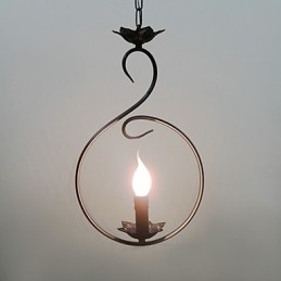 Landlig Mini-Pendellampe I Bronse I Landlig Stil