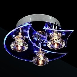 Lysekrone Moderne Krystall Living 3 Lys