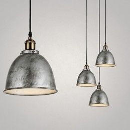 1 Lys Pendellamper Antikk Vintage Stil Industristil Jern Metall Dråpelys