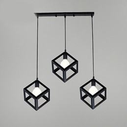 Retro Mini-Stil Maleri Metall Pendellampe