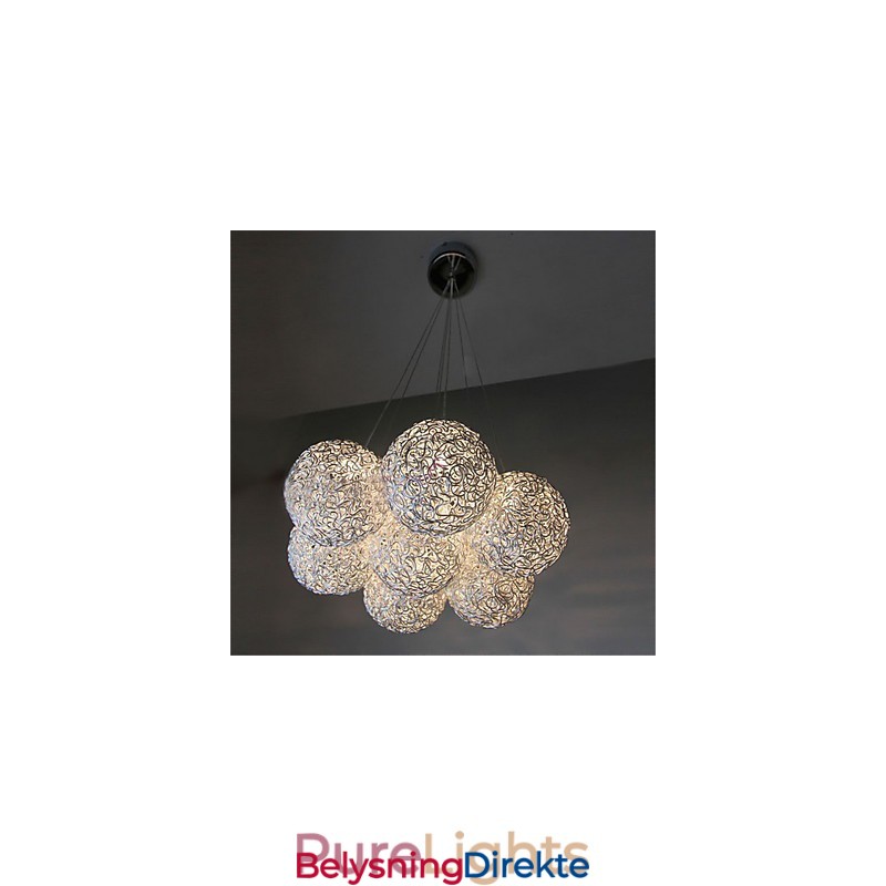 Moderne, Moderne Mini-Stil, Galvanisert Metallpendellampe