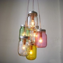 Kreativ Ønskeflaske Glass Søte Barn Tre Dråpelyslampe
