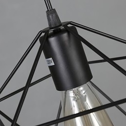 Geometrisk Linje Diamant Smijern Lysekrone Anhengslampe Moderne Samtidskunst