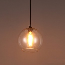 Amerikansk Kreativ Nordisk Kontraktert Landlig Glasskule Med Ett Hode, Droplight-Lampe