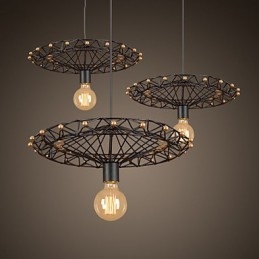 Retro Klassiske Metalltaklamper Enkle Pendellamper Kafependellampe