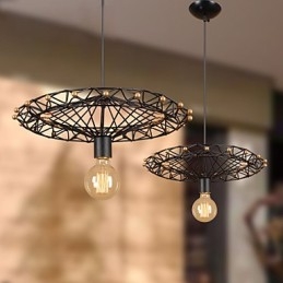 Retro Klassiske Metalltaklamper Enkle Pendellamper Kafependellampe