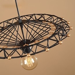 Retro Klassiske Metalltaklamper Enkle Pendellamper Kafependellampe