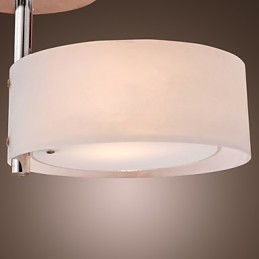 Moderne, Moderne, Mini-Stil, Krom, Metalllysekrone, Innfelt Garasje