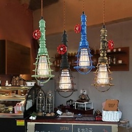 Amerikansk Retro-Lampe Industriell Vind