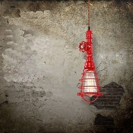 Amerikansk Retro-Lampe Industriell Vind