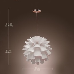 Moderne Samtids Globe Retro Maleri Pendellampe