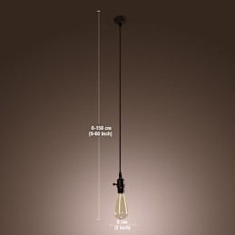 Tradisjonell Klassisk Vintage Mini-Pendellampe
