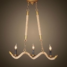 Tradisjonell Klassisk Rustikk Hytte Vintage Retro Landlig Antikk Messing Metall Pendellampe