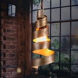 Retro Jernlampe Moderne Minimalistisk Lysekrone I Industriell Stil