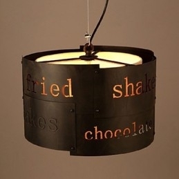 Loft Moderne Mote Nordisk Kunst Kreativ Stoff Pendellampe Kafélampe Pendellampe Dia 35Cm