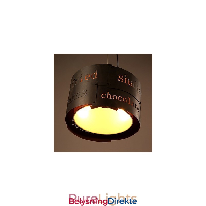 Loft Moderne Mote Nordisk Kunst Kreativ Stoff Pendellampe Kafélampe Pendellampe Dia 35Cm