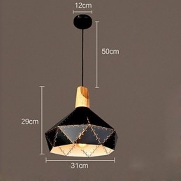 Retro Klassiske Metalltaklamper Enkle Pendellamper Kafependellampe