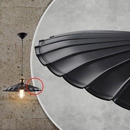 Retro Klassisk Europeisk Stil Pendellampe Metall Kunst Droplight