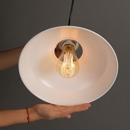 Amerikansk Landlig Originalitet Enkelthodet Smijerns Hule Ut Droplight-Lampe