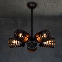 Retro Klassiske Metalltaklamper Enkle Pendellamper Kafependellampe