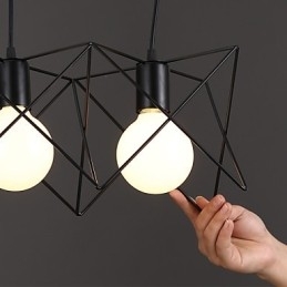 Kontraktert Og Moderne Kreativ Design, Enkelt Smijernshodelampe
